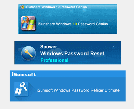 three common tools for password reset