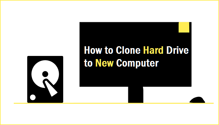 clone hard drive to new computer