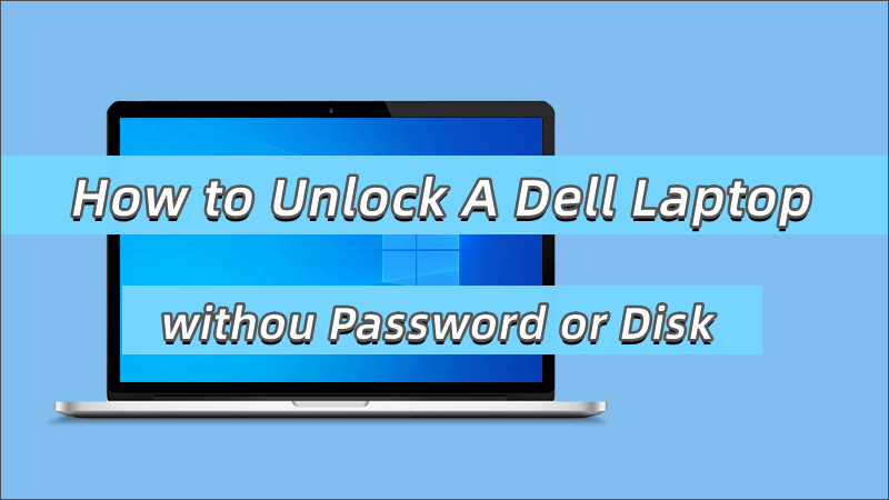 how to unlock a dell laptop