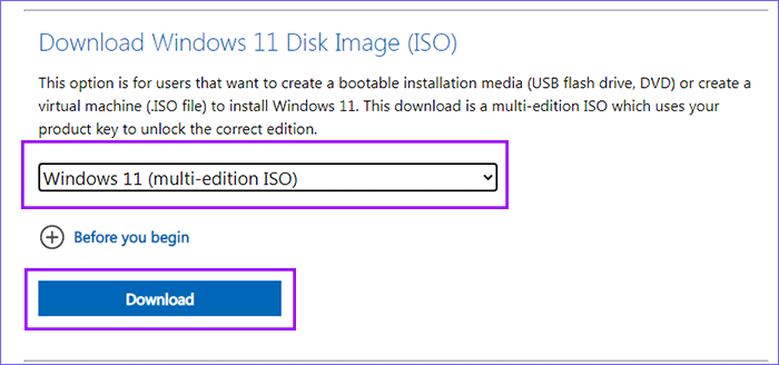 download Windows 11 disk image