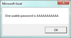 successfully get usable code instead of xlsx worksheet password