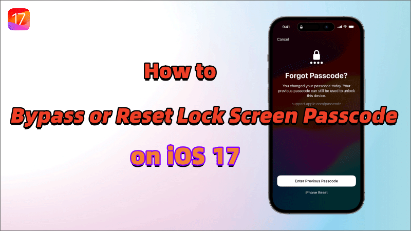  Enter Previous Passcode to Unlock iPhone on iOS 17 