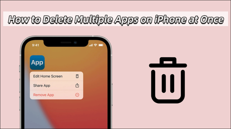 Delete Multiple Apps on iPhone at Once 