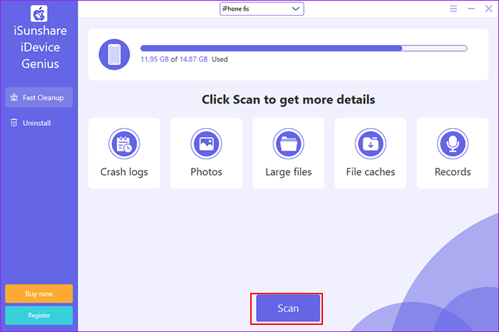 scan files to get more details