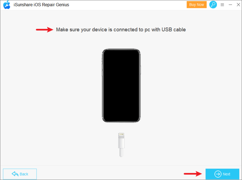 connect your device to pc with usb cable