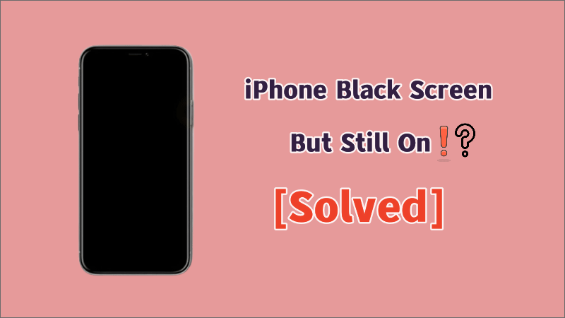 iphone black screen but still on 