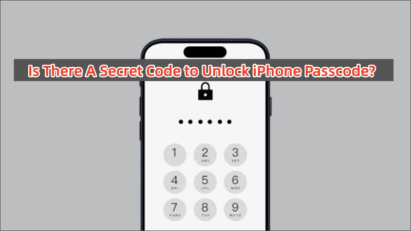  Secret Code to Unlock iPhone Passcode