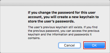 make sure to change this user password