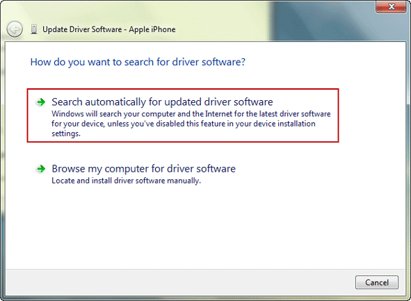 automatically update driver software by system