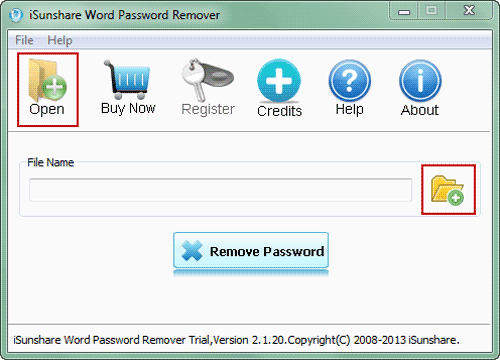 open password protected word doc document