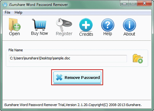 remove word doc password to unprotect document