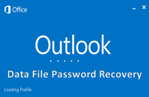 outlook 2013 data file password recovery