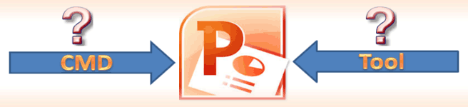 view PowerPoint 97-2013 with CMD or tool