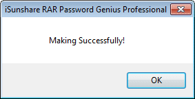 successfully create rar password recovery client program