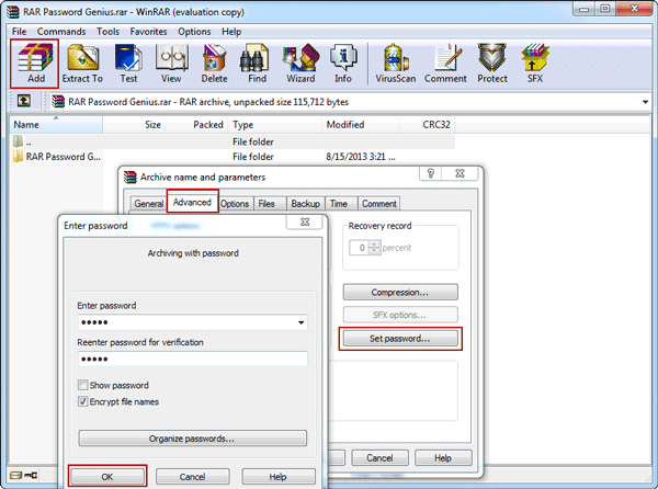 crack winrar file password remover