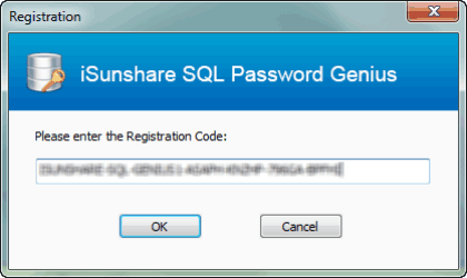 SQL Password Genius full version registration