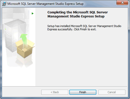complete SQL Server Management Studio Express setup