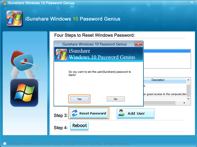 reset windows 10 forgotten administrator password
