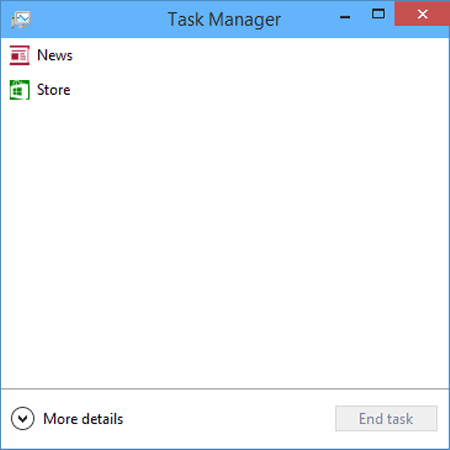 Windows 10 task manager