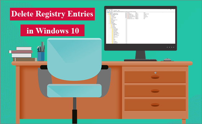 delete registries in windows 10