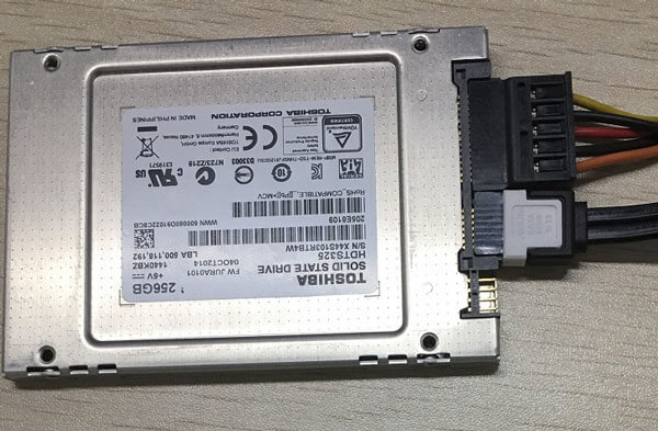 connect ssd with sata