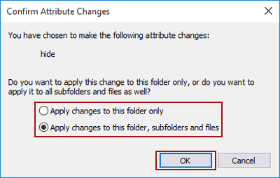 select application object