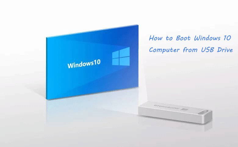 how to boot from USB on Windows 10