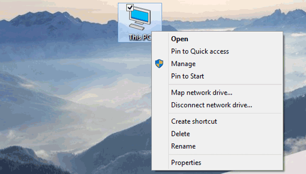 context menu shown on right