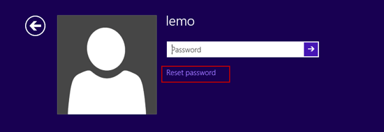 forgot windows 8 password