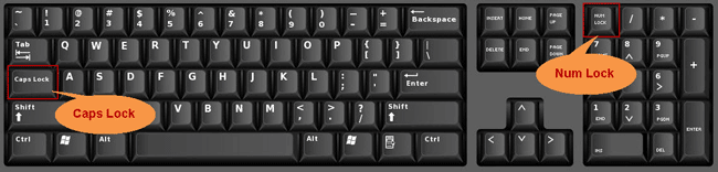 check keyboard and settings on computer