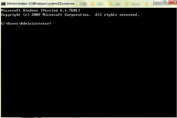 command prompt screen