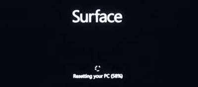 surface logo appears
