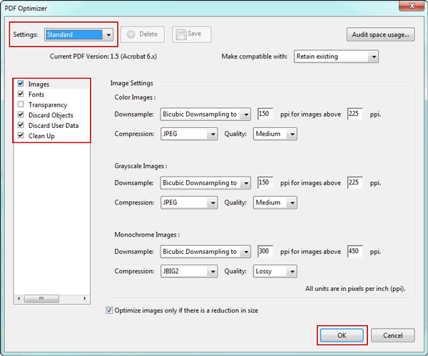 pdf size reducer not online