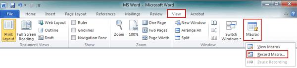 What Is a Macro in Microsoft Word?