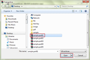 How to Extract Multi-Volume RAR/ZIP File in WinRAR