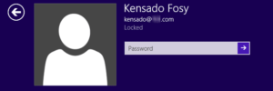 locked out of Microsoft account Windows 8