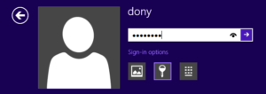 sign in Windows 8 with local account instead of locked Microsoft account