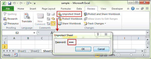 lock an excel file to read only