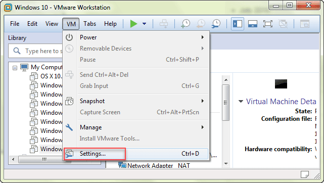 Boot a Virtual Machine from or CD(ISO Image) on VMware Station