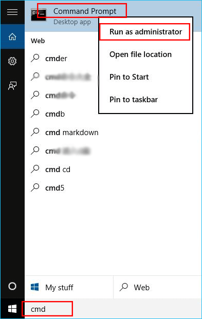 open command prompt