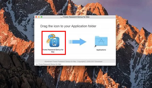 make iTunes backup password recovery tool installed