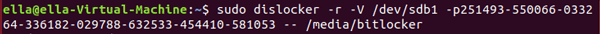 unlock bitlocker on linux