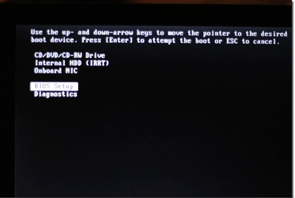 dell bios setup usb