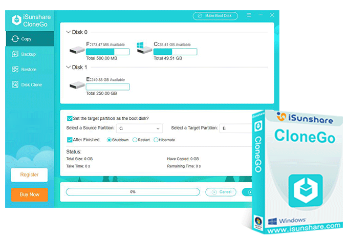 iSunshare CloneGo