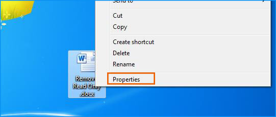 get word properties