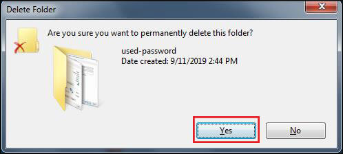 delete confirm box