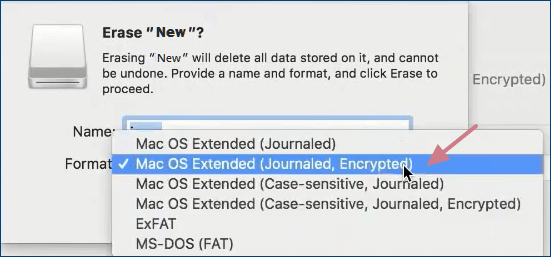 name and format usb drive