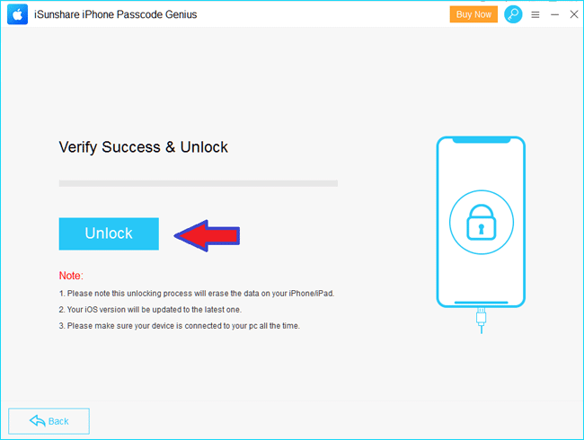 unlock disabled iPhone