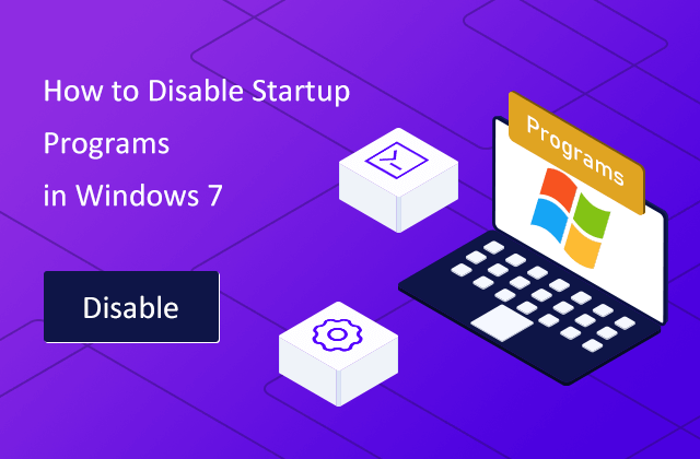 disable startup programs in Windows 7