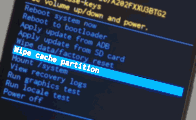 wipe-cache-partition